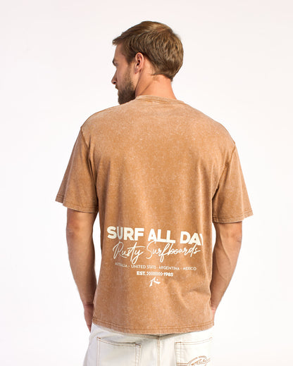Remera Lukari Rx Process Brown