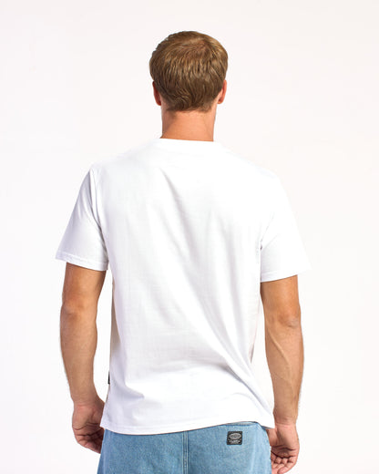 Remera Hombre Rusty Pack 2x1 All Night Blanco Y Negro
