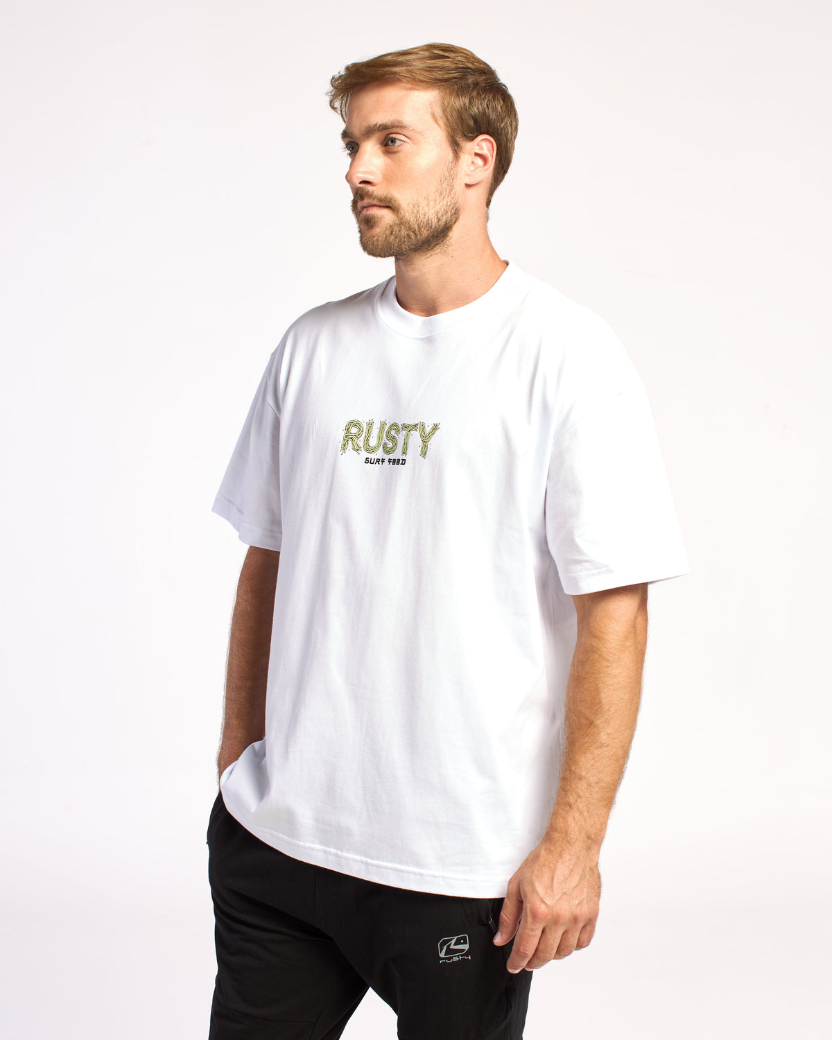 Remera Ramen Dragon Ov White