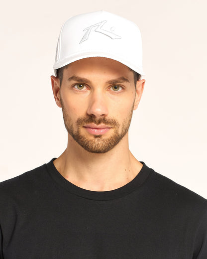 Gorra Anchor Man Trucker Blanca