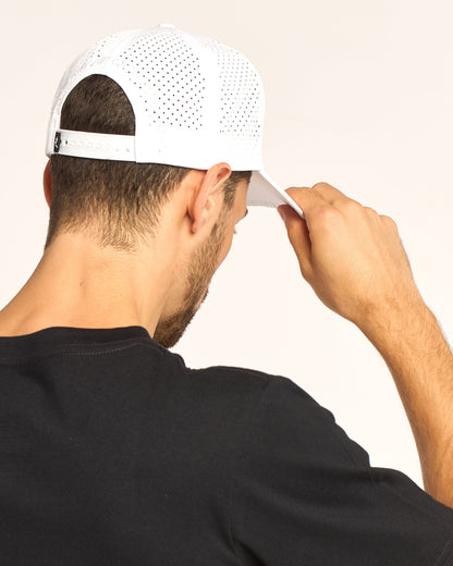 Gorra Anchor Man Trucker Blanca
