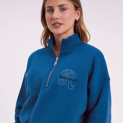 Buzo Bind Me Up Zip Atlantic Blue