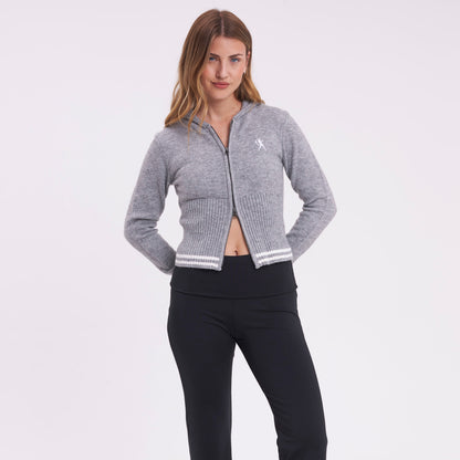 Sweater Devil Girl Grey Marle
