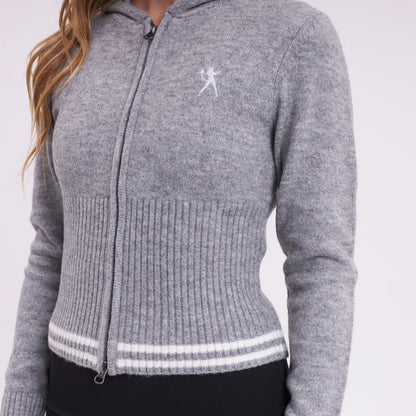 Sweater Devil Girl Grey Marle
