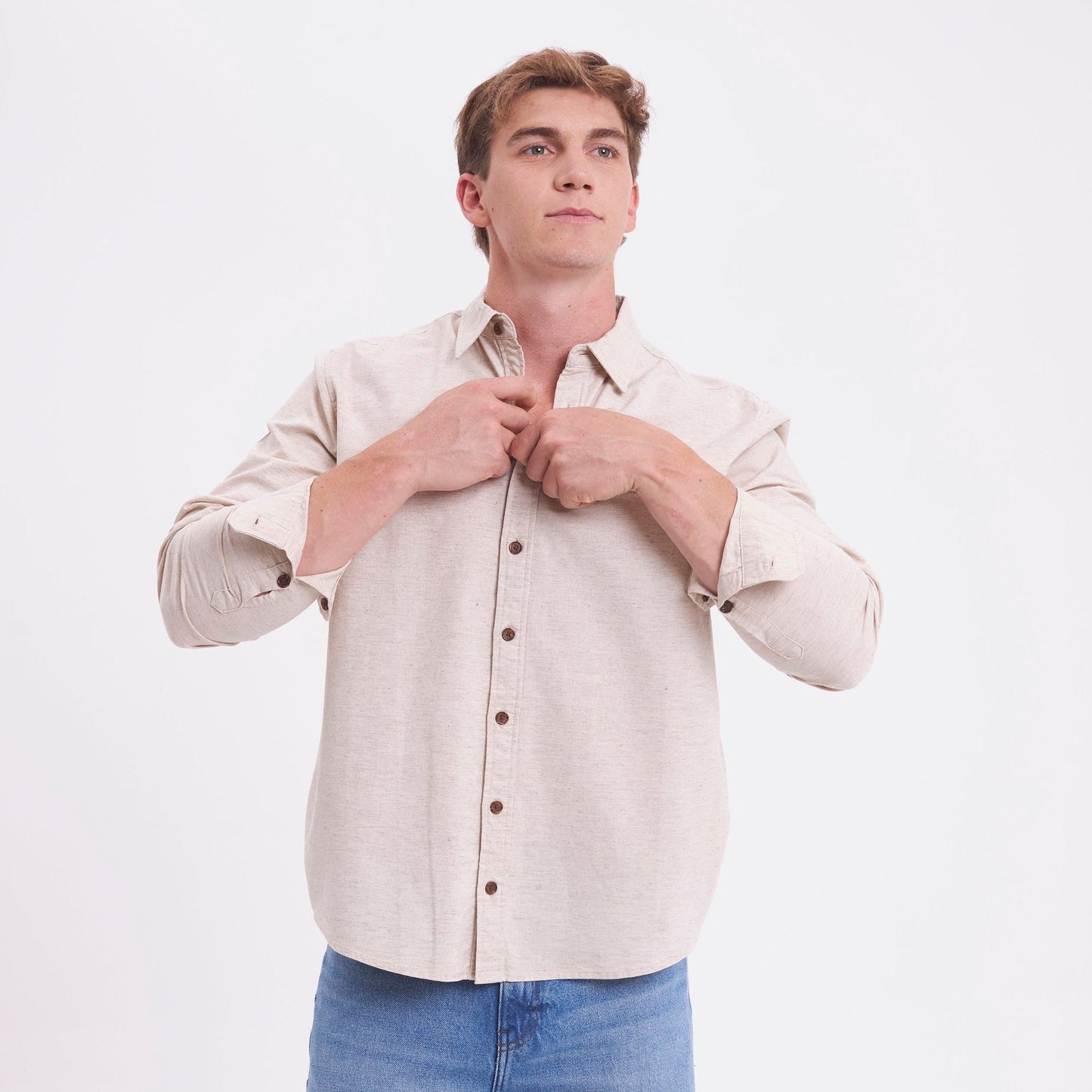 Camisa Overtone Off White