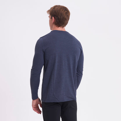 Remera Rusty Booser Baselayer Ls Black Marle