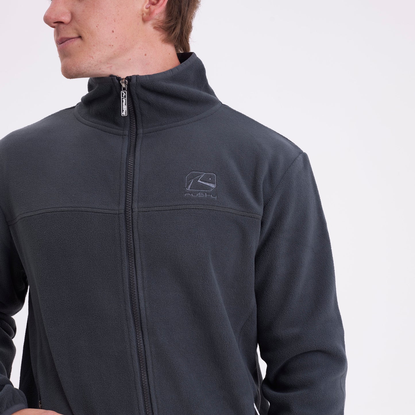 Polar Gravity Full Zip Micropolar Grey