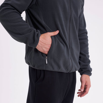 Polar Gravity Full Zip Micropolar Grey