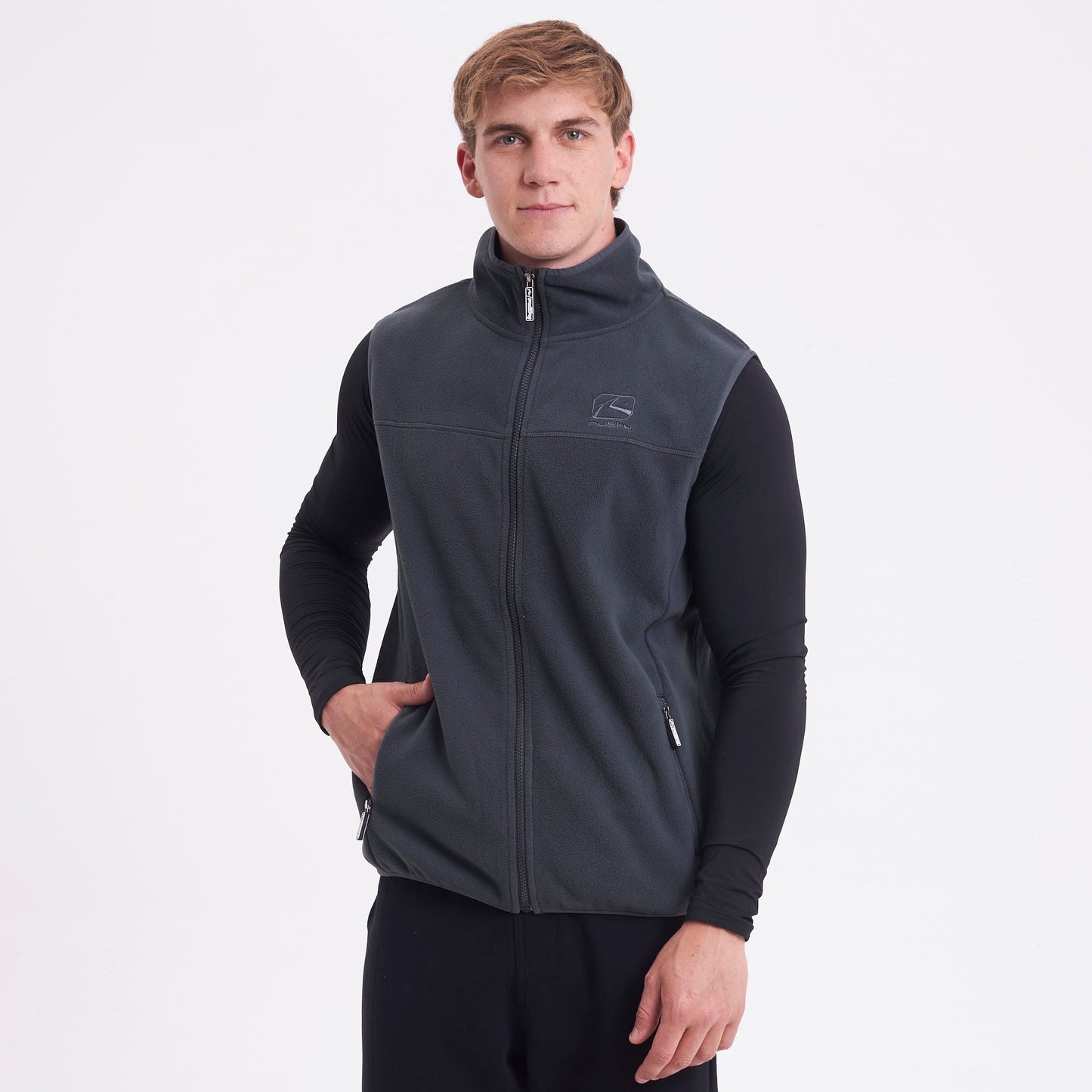 Polar Gravity Sleeveless Micropolar Grey