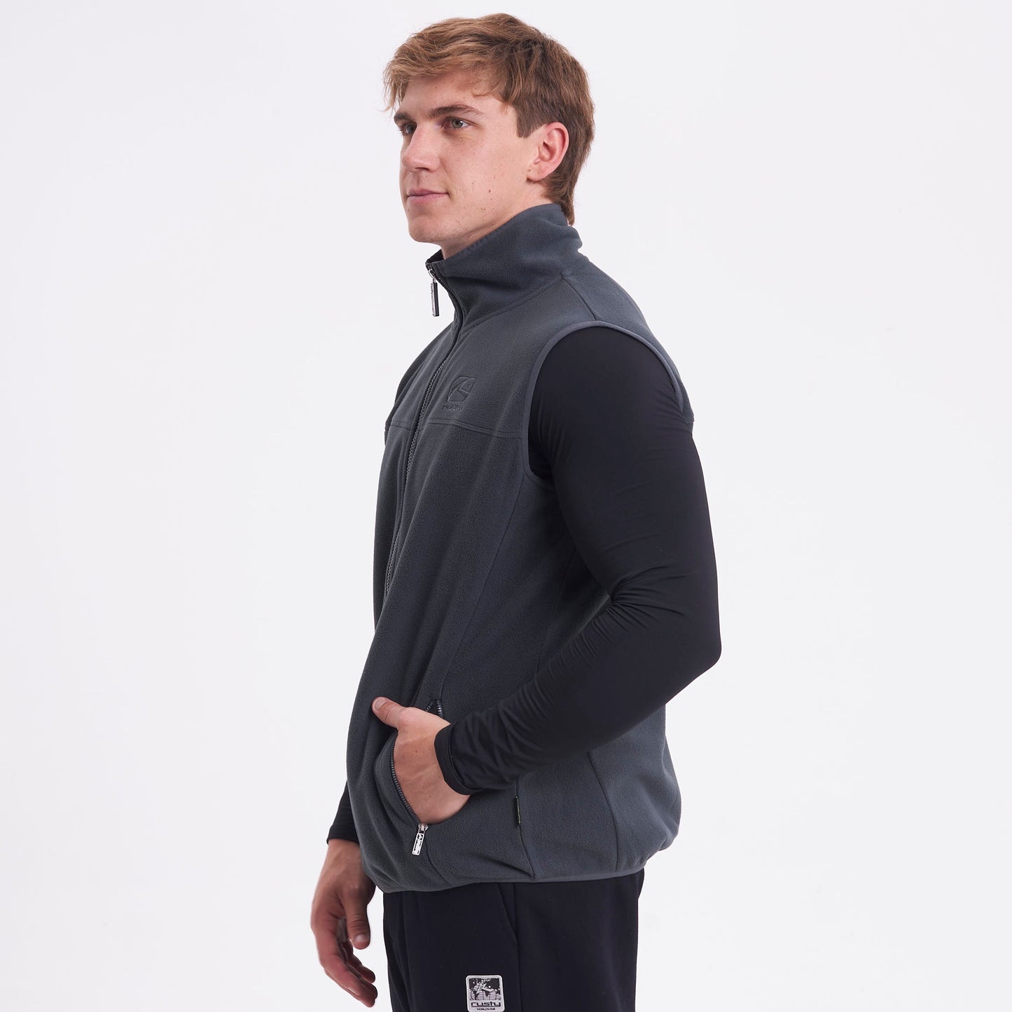 Polar Gravity Sleeveless Micropolar Grey