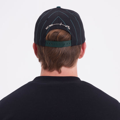 Gorra Roarset Black/Green