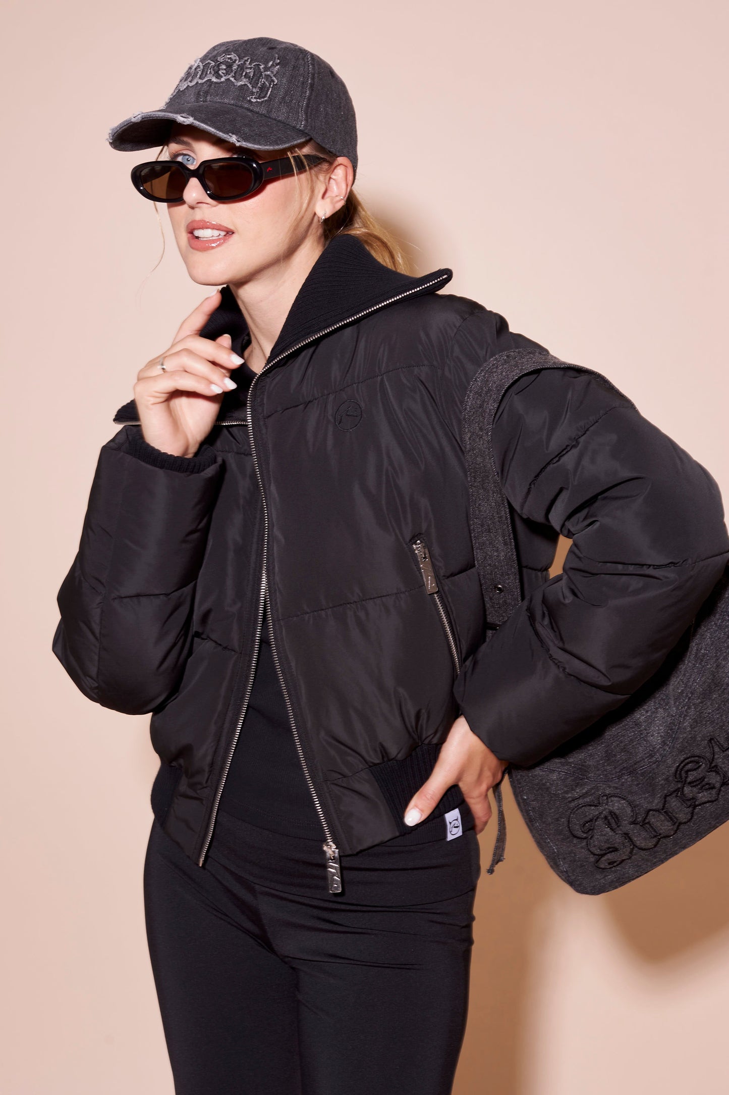 Campera Abrigo Marry On Coat Black