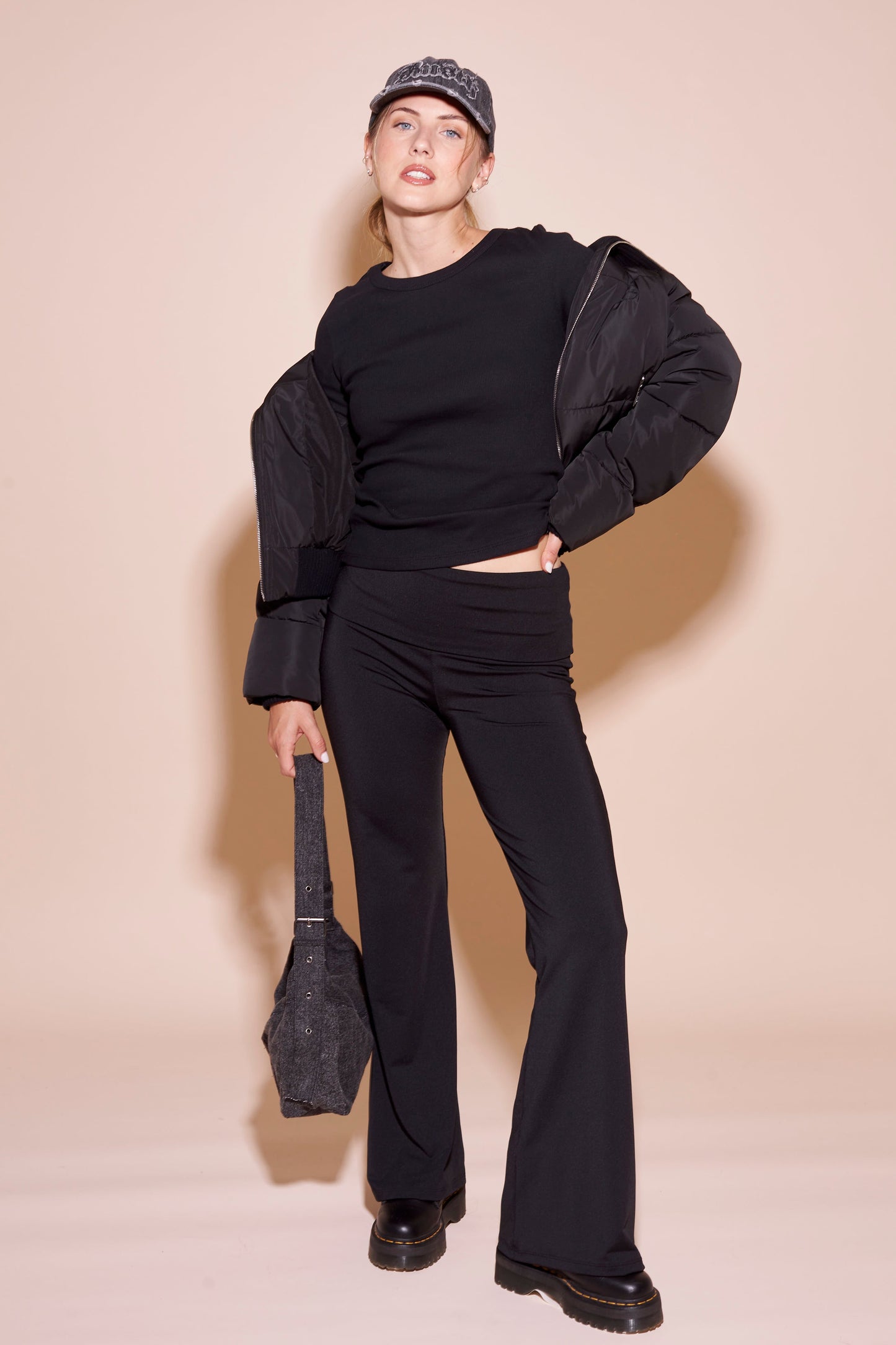 Jogging Hilton Low Rise Bootleg Black