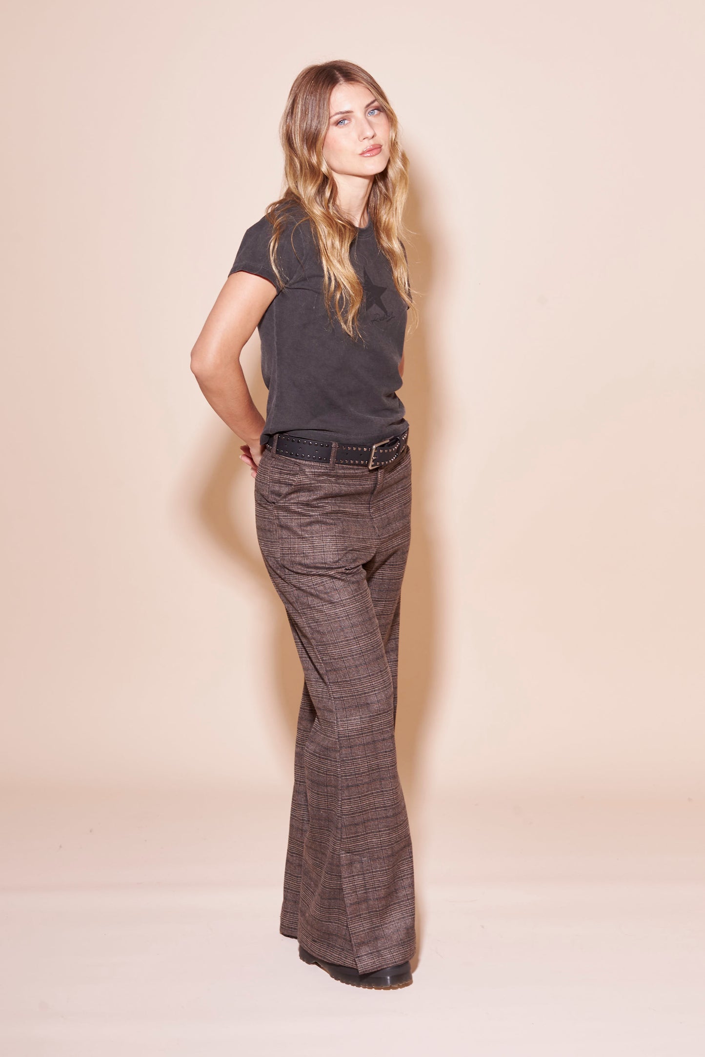 Pantalon Finance Low Rise Suit Chocolate