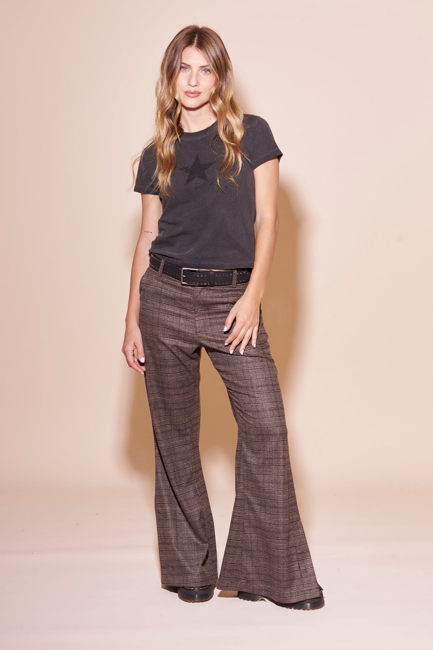 Pantalon Finance Low Rise Suit Chocolate