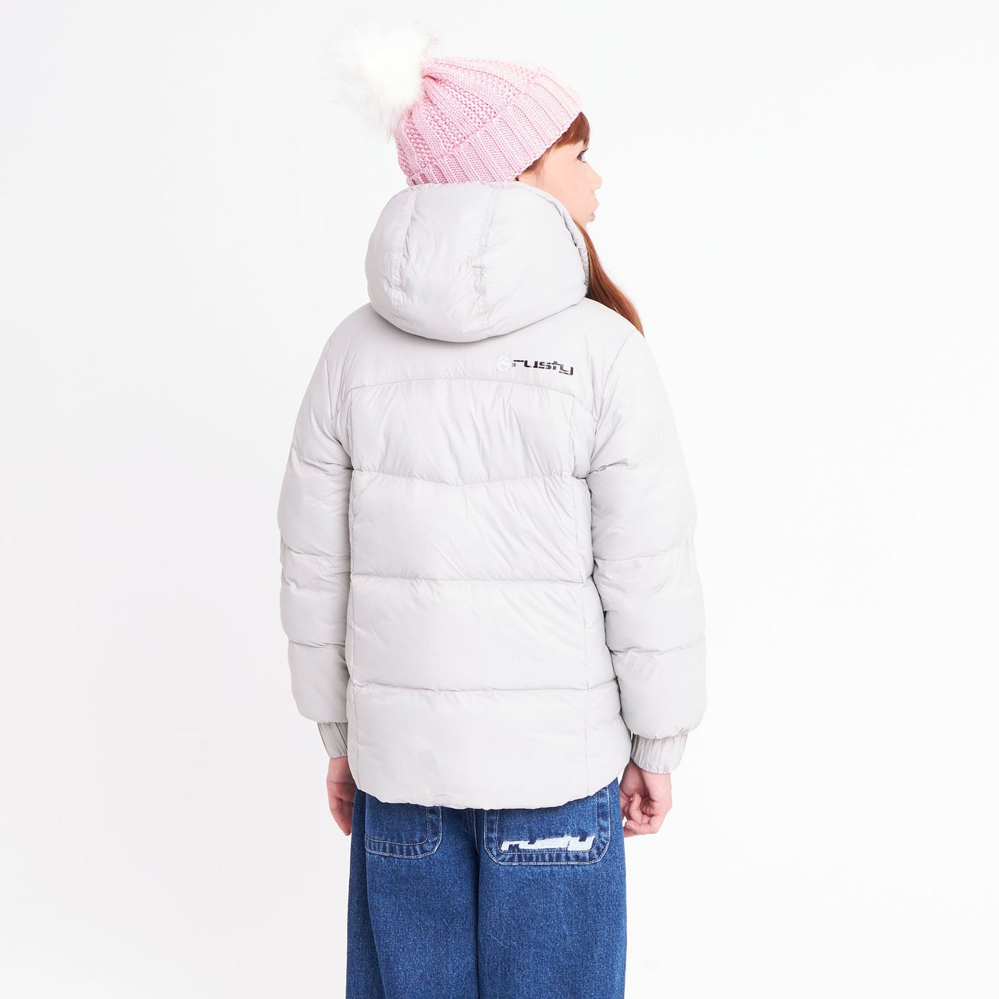 Campera Abrigo Shallow Coat Girls Mirage Gray