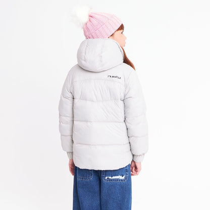 Campera Abrigo Shallow Coat Girls Mirage Gray