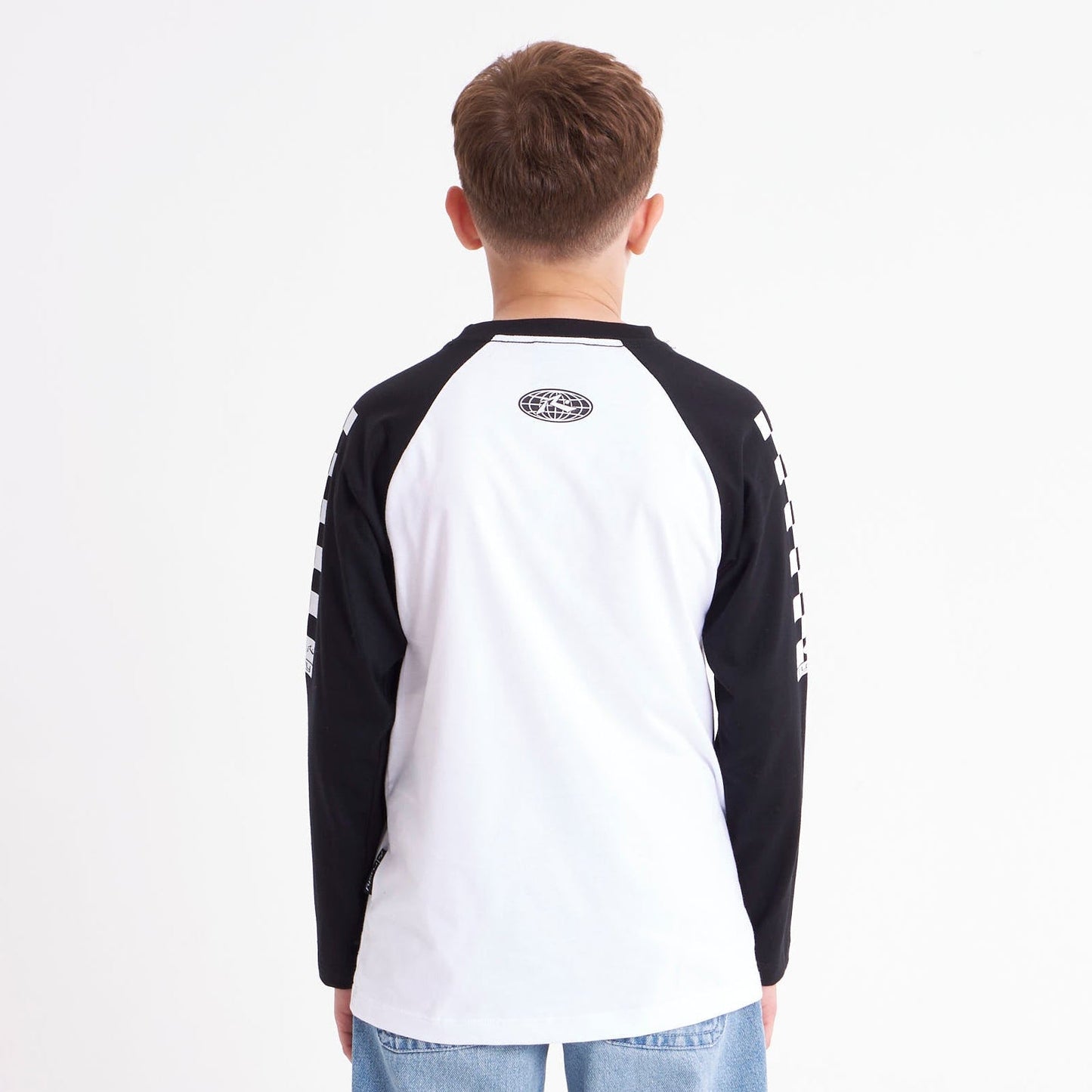 Remera Tournament Junior White/Black
