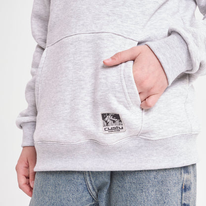 Buzo Australian 1/4 Zip Junior White Marle