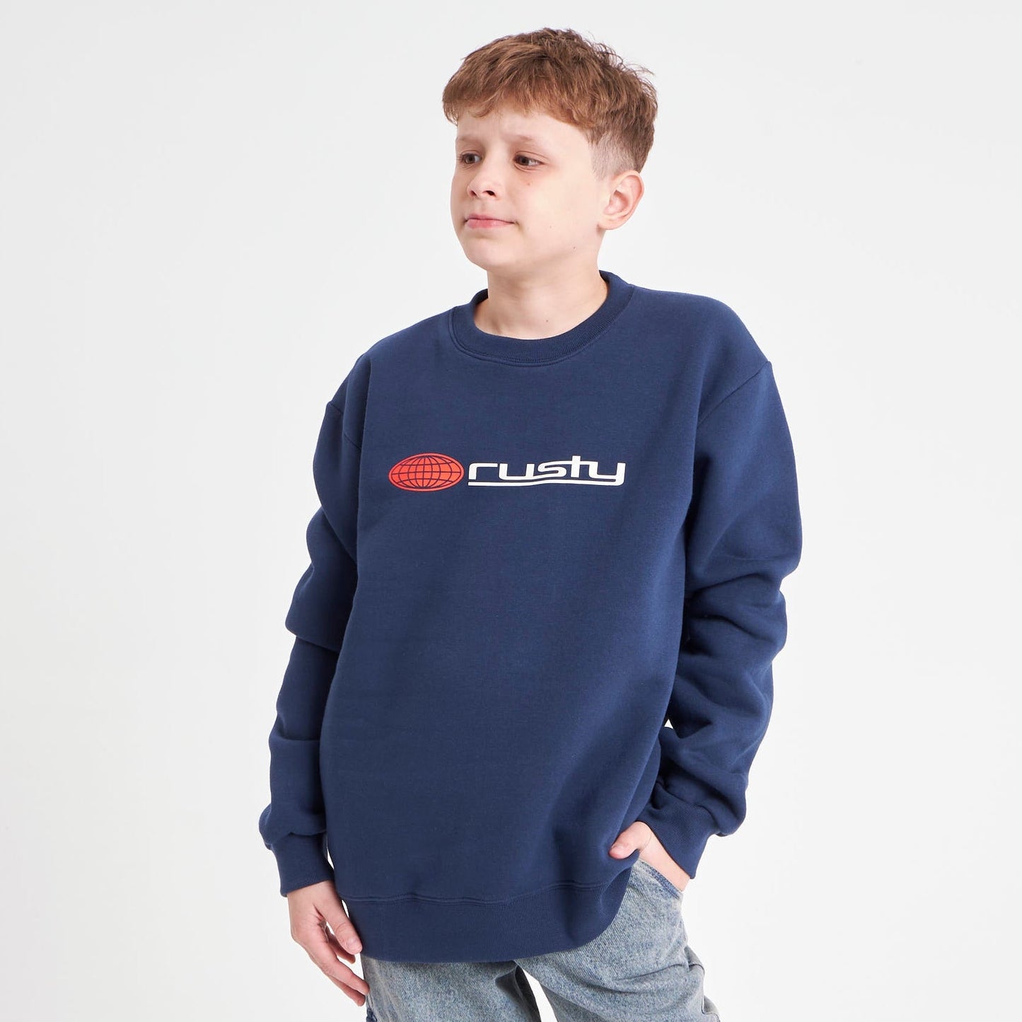 Buzo Global Confussion Junior Navy Blue