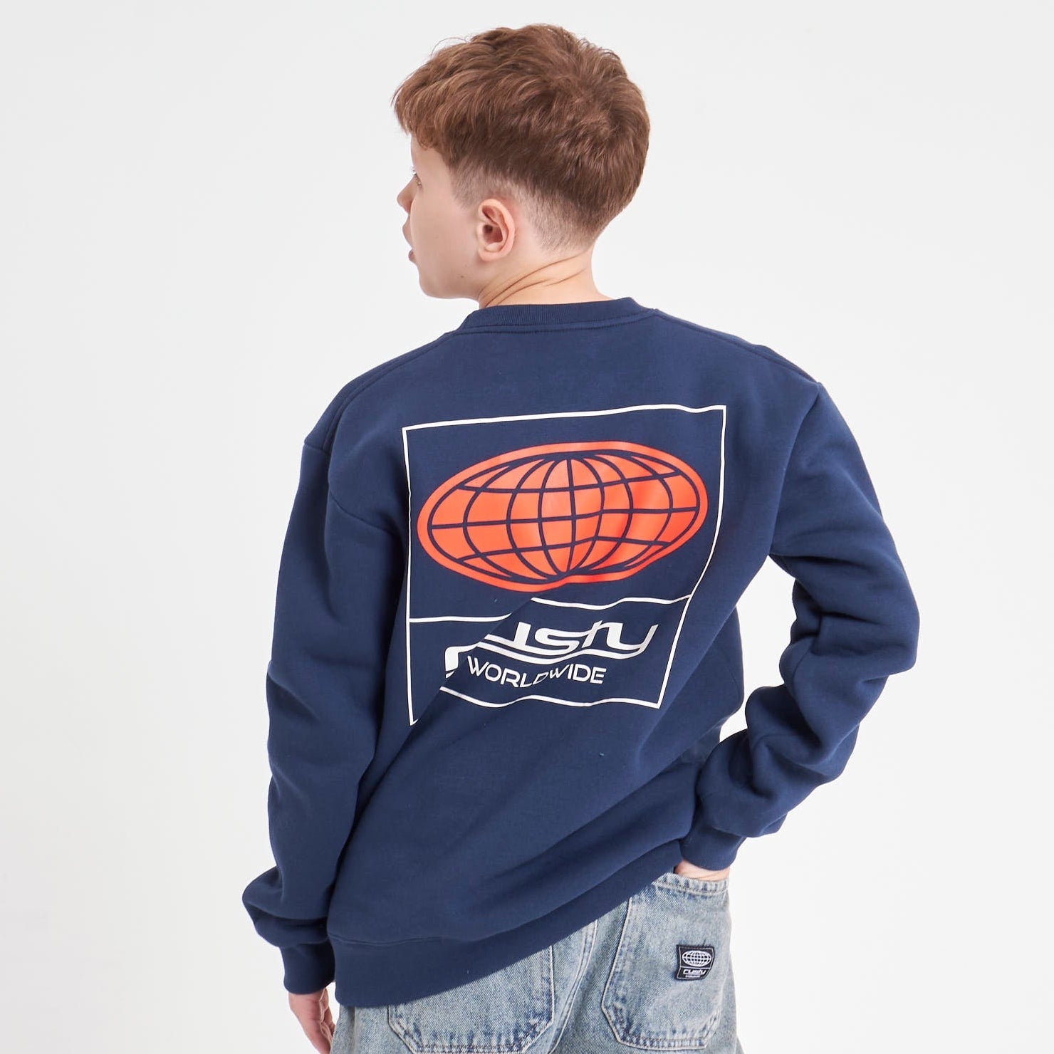 Buzo Global Confussion Junior Navy Blue