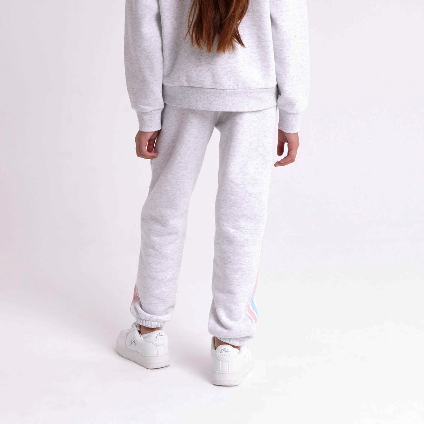 Jogging Girls Team Varsity Cuff Ecru Marle