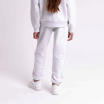 Jogging Girls Team Varsity Cuff Ecru Marle