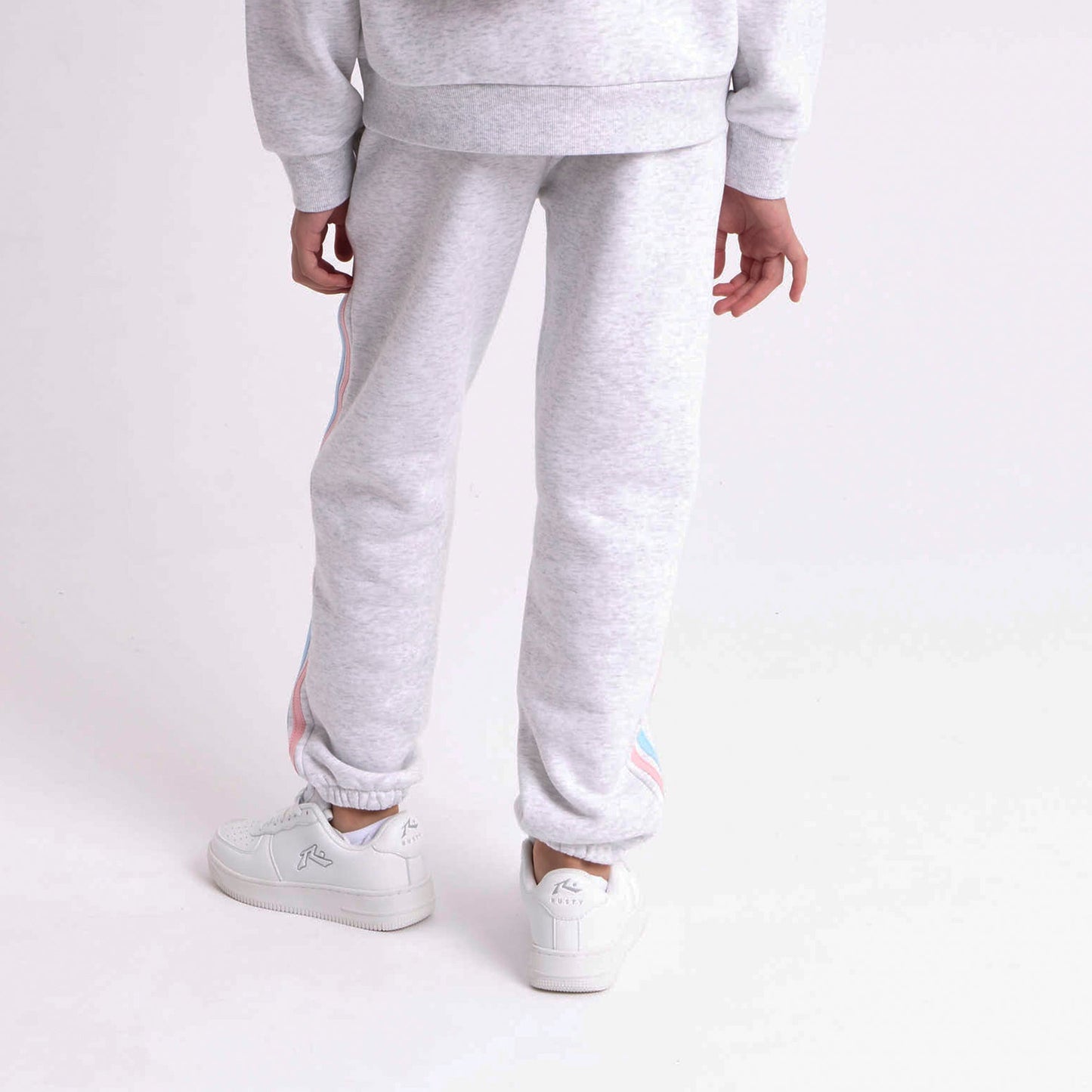 Jogging Girls Team Varsity Cuff Ecru Marle