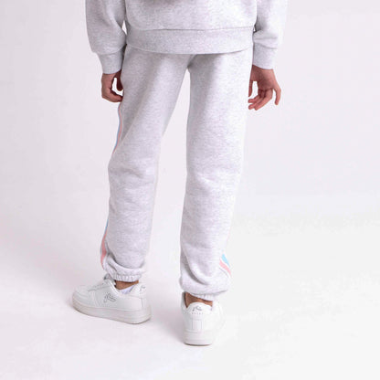 Jogging Girls Team Varsity Cuff Ecru Marle