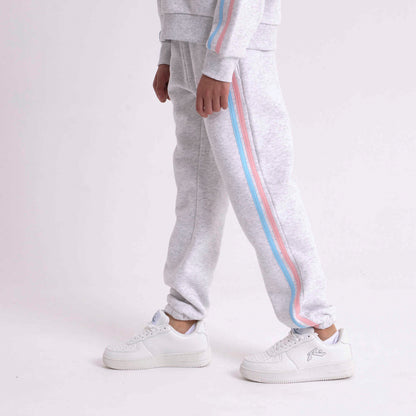 Jogging Girls Team Varsity Cuff Ecru Marle