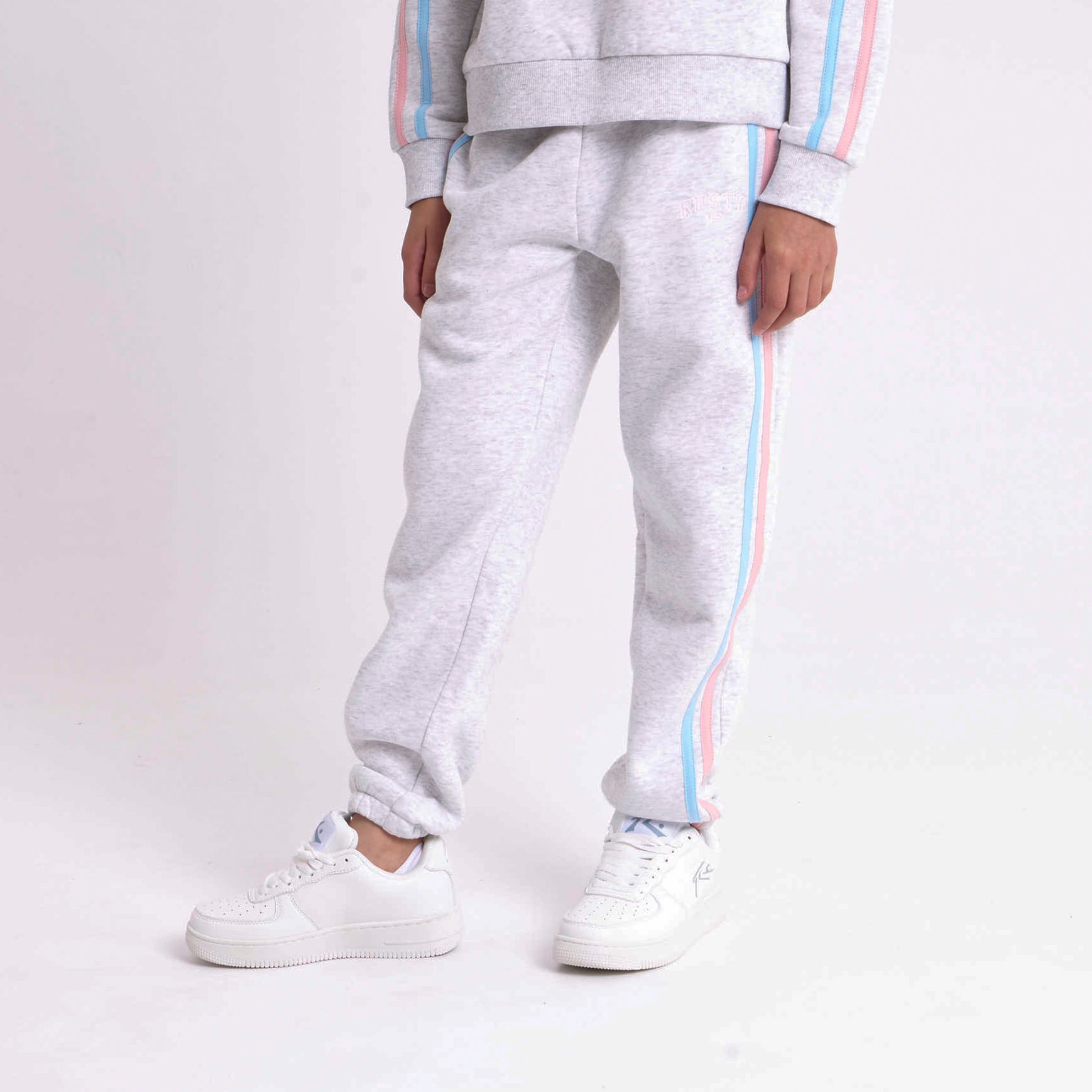 Jogging Girls Team Varsity Cuff Ecru Marle