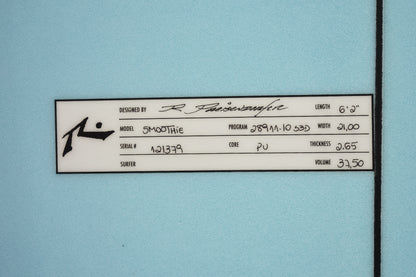 Surfboard Smoothie 6' 2''