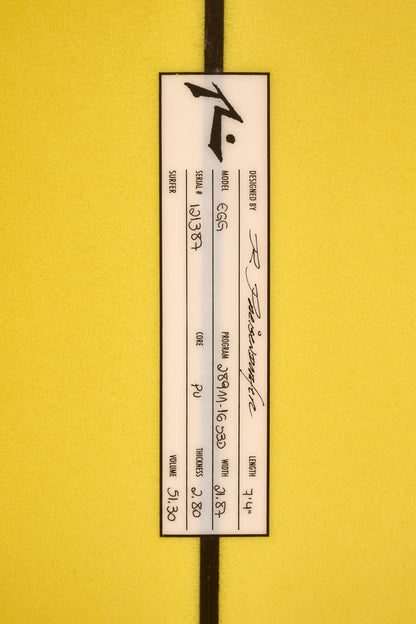 Surfboard Egg 7' 4''