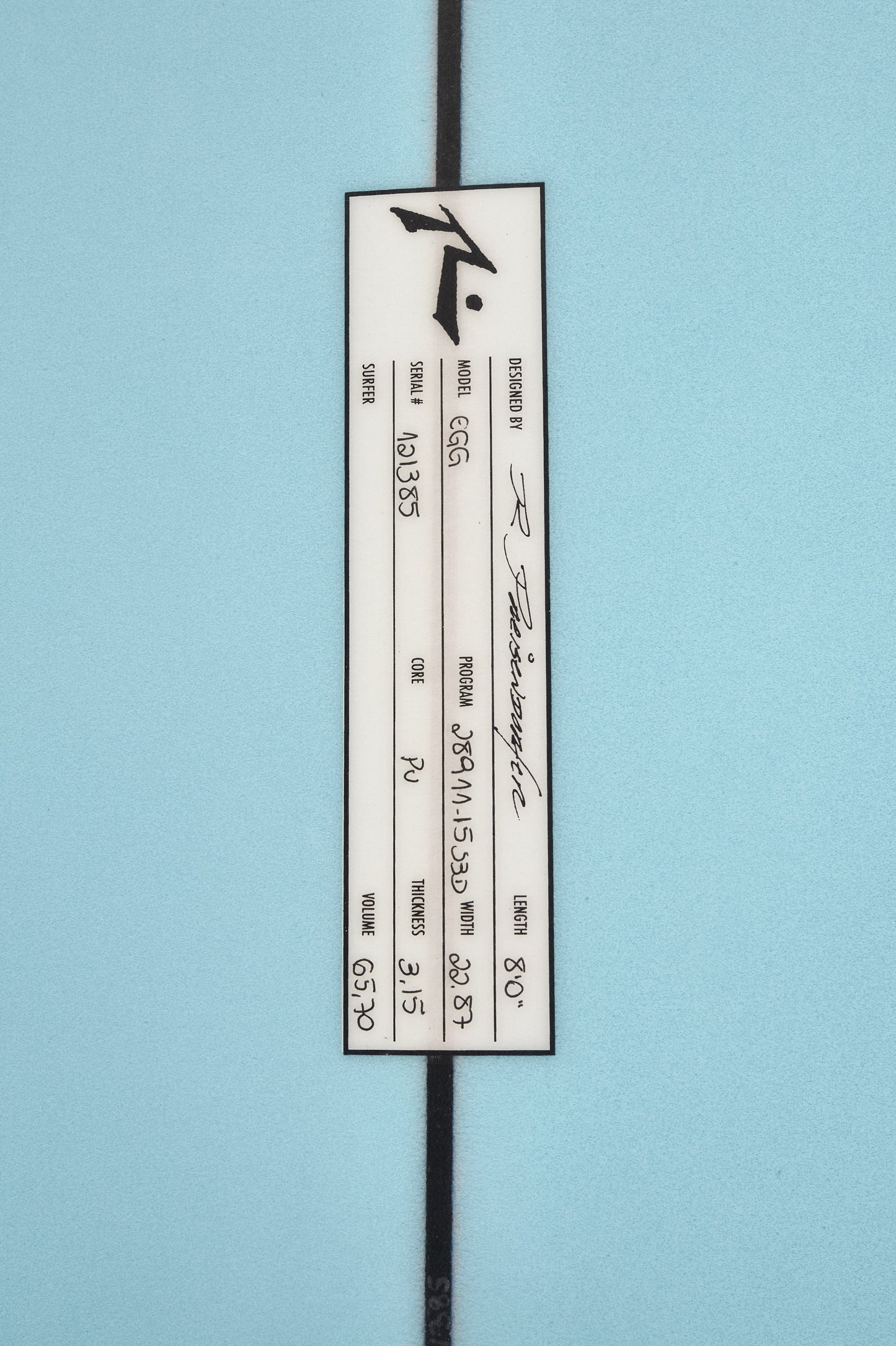 Surfboard Egg 8' 0''