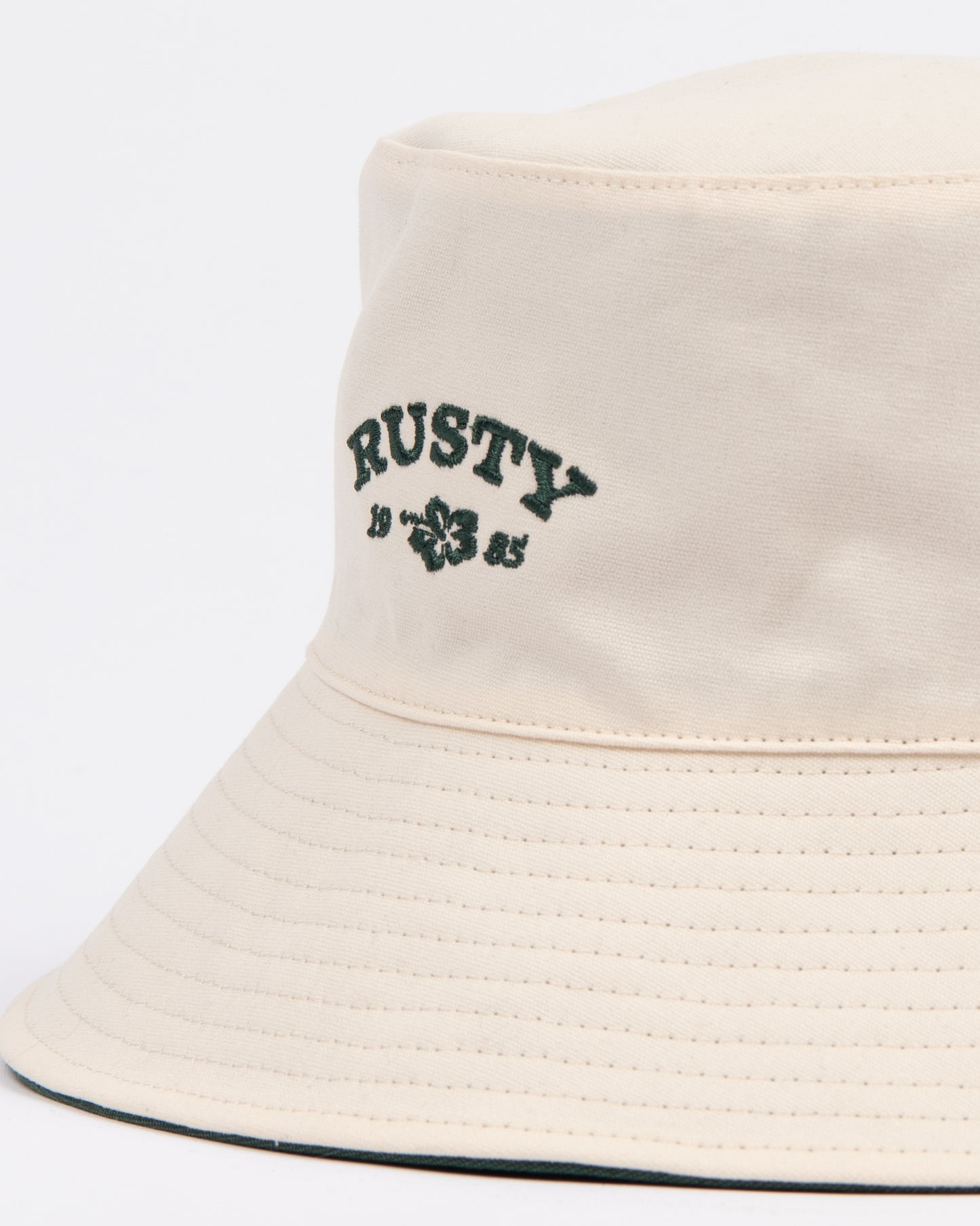 Piluso Rusty Aloha Reversible Bucket Hat* Oatmeal