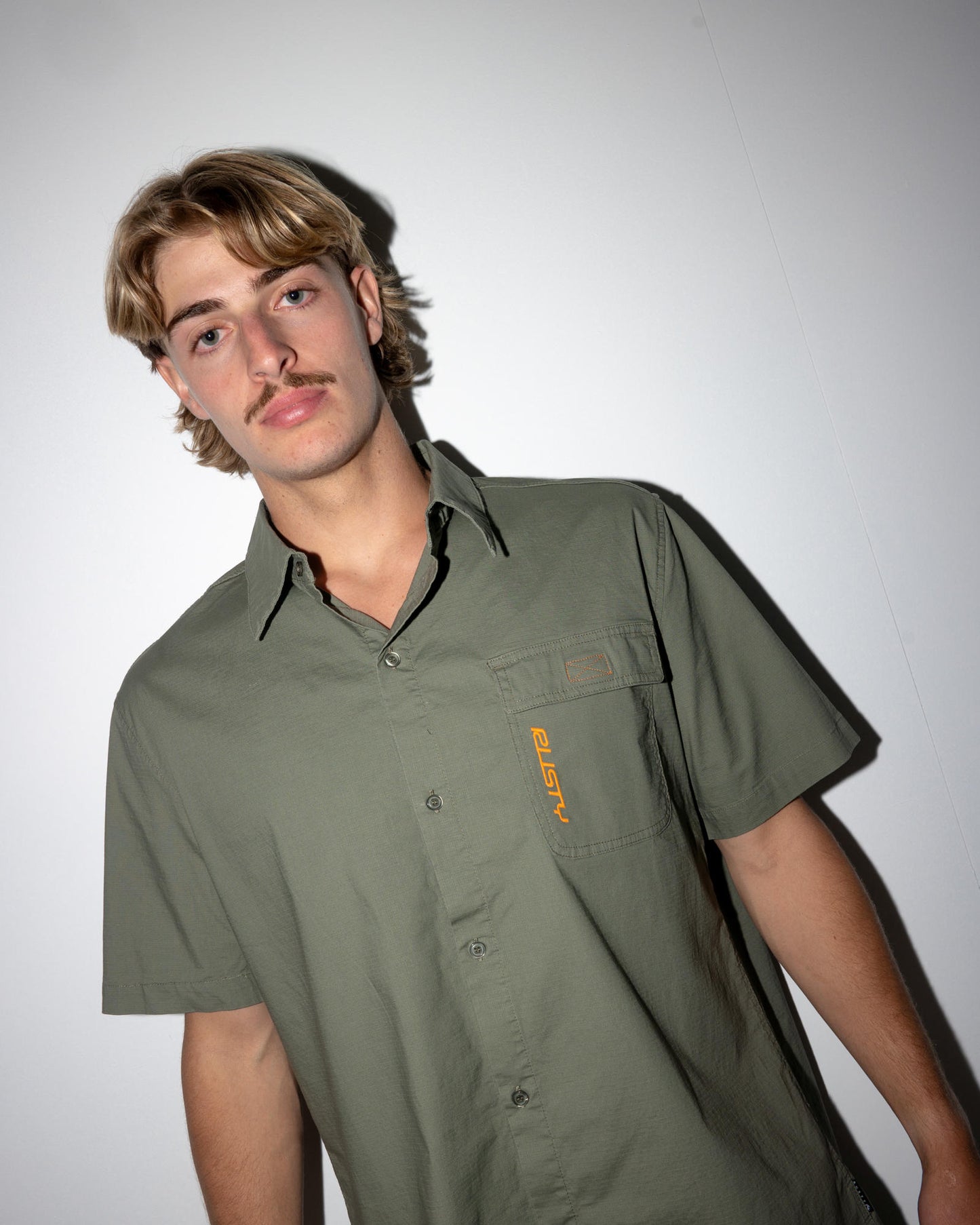 Camisa Mc Rusty Mcfly Tech Botton Up Savanna