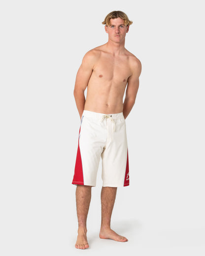 Boardshort Plot Twist Cream