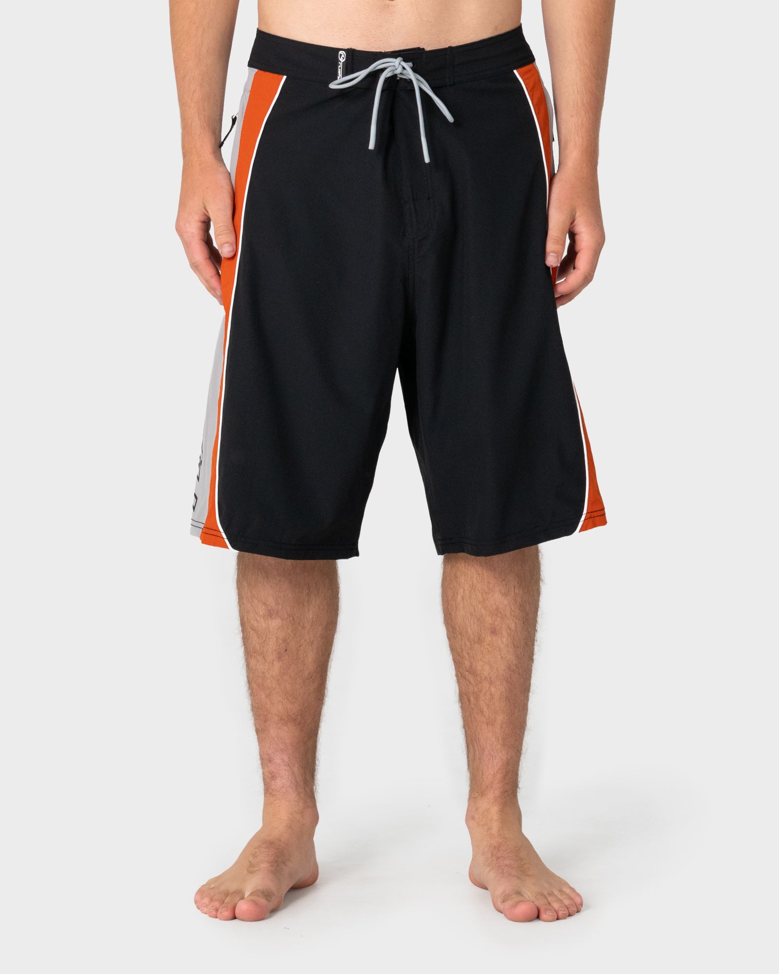 Boardshort Power-Wing Fixed Waist Black
