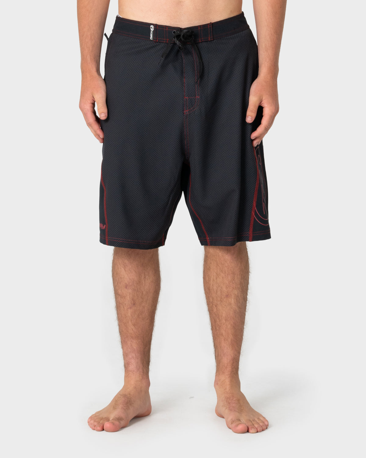 Boardshort Hydro-Surge Fixed Waist Black 1
