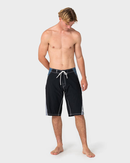 Boardshort Sandglass Fixed Waist Black