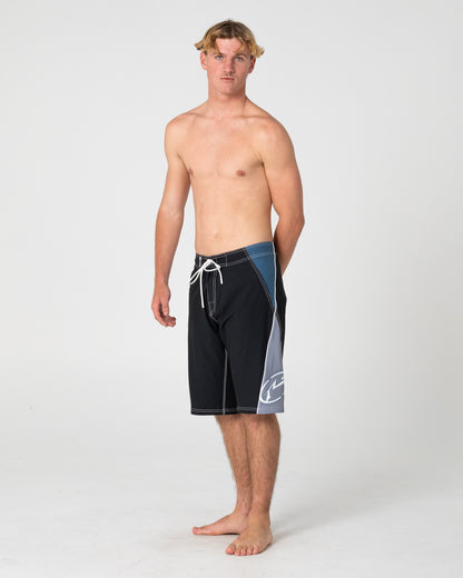 Boardshort Sandglass Fixed Waist Black