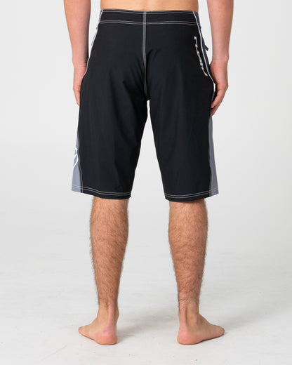 Boardshort Sandglass Fixed Waist Black