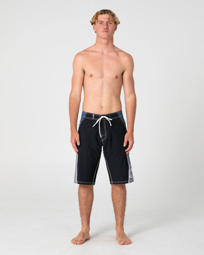Boardshort Sandglass Fixed Waist Black