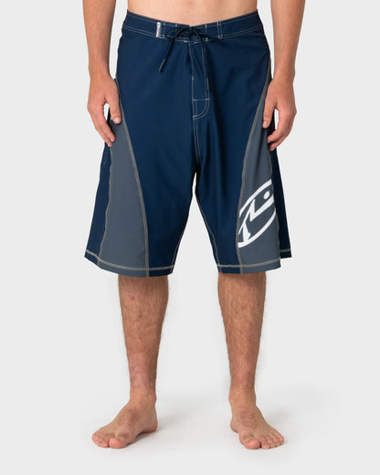 Boardshort Tribalay Fixed Waist Navy Blue