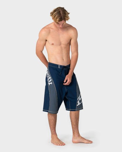 Boardshort Tribalay Fixed Waist Navy Blue