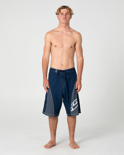Boardshort Tribalay Fixed Waist Navy Blue