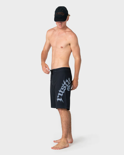 Boardshort Scream Fixed Waist Black