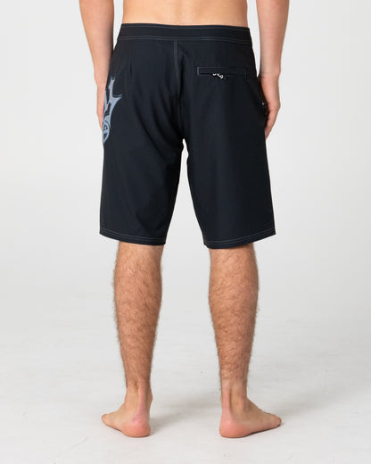 Boardshort Scream Fixed Waist Black