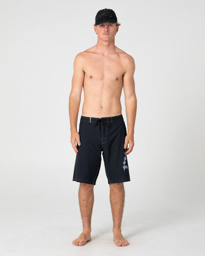 Boardshort Scream Fixed Waist Black
