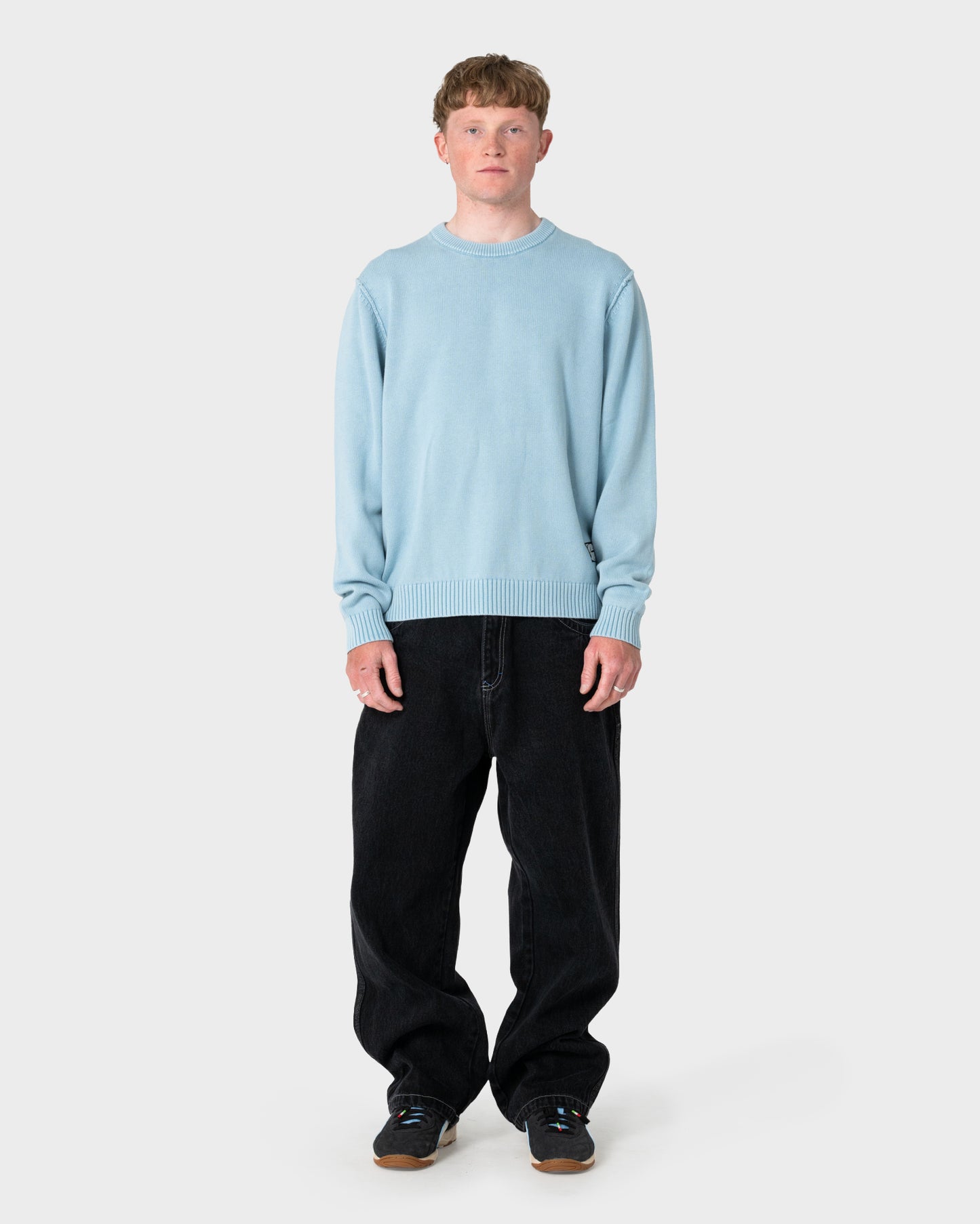 Jean Turbo 2.0 Baggy Black Out/Blue